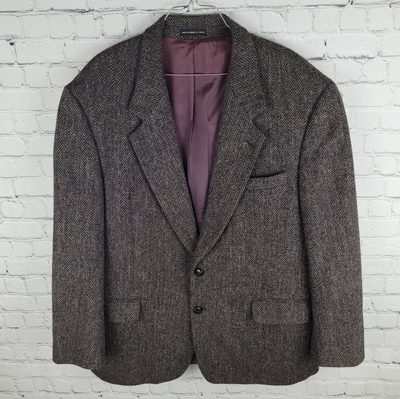 HARRIS TWEED | Scottish wool hand woven blazer - Picture 1 of 10